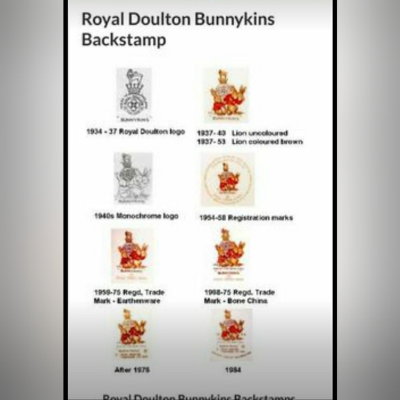 Bunnykins by Royal Doulton Chick Pulling Bunny Couple! Cereal Bowl 6" - Picture 3 of 5